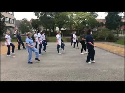 De #topzorgers van het Sint-Andriesziekenhuis dansen ook op Jerusalema