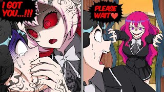 [Manga Dub] The World Greatest Yandere Tag Game Show With Crazy Girls In Highschool [Romcom] screenshot 4