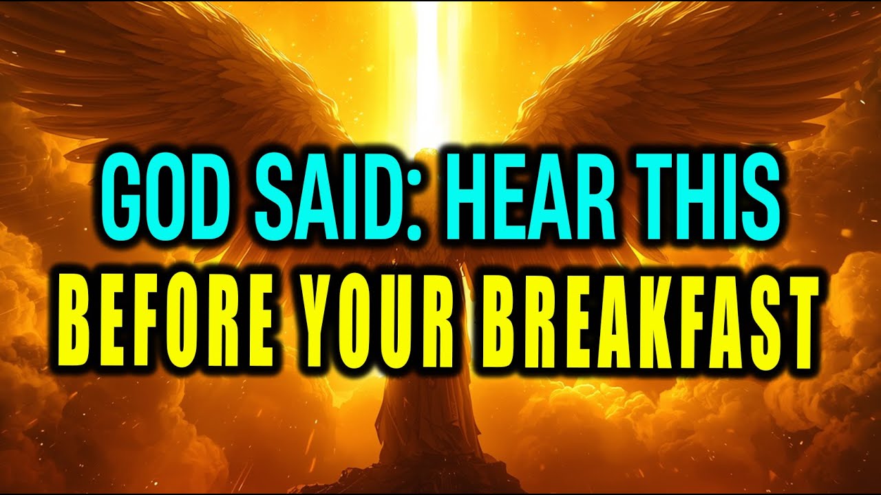 Chosen Ones: Before You Eat Today, God Needs You to Hear This