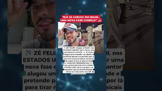 ✈️ ZÉ FELIPE CHEGA A MIAMI PARA NOVA FASE E PREPARA NOVOS PROJETOS MUSICAIS