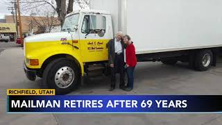 91-year-old Utah mailman retires with perfect record