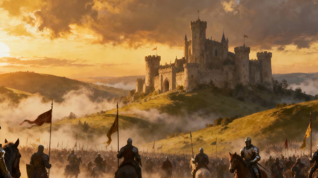 Epic fantasy battle mix – elegant orchestral, inspiring & cinematic.