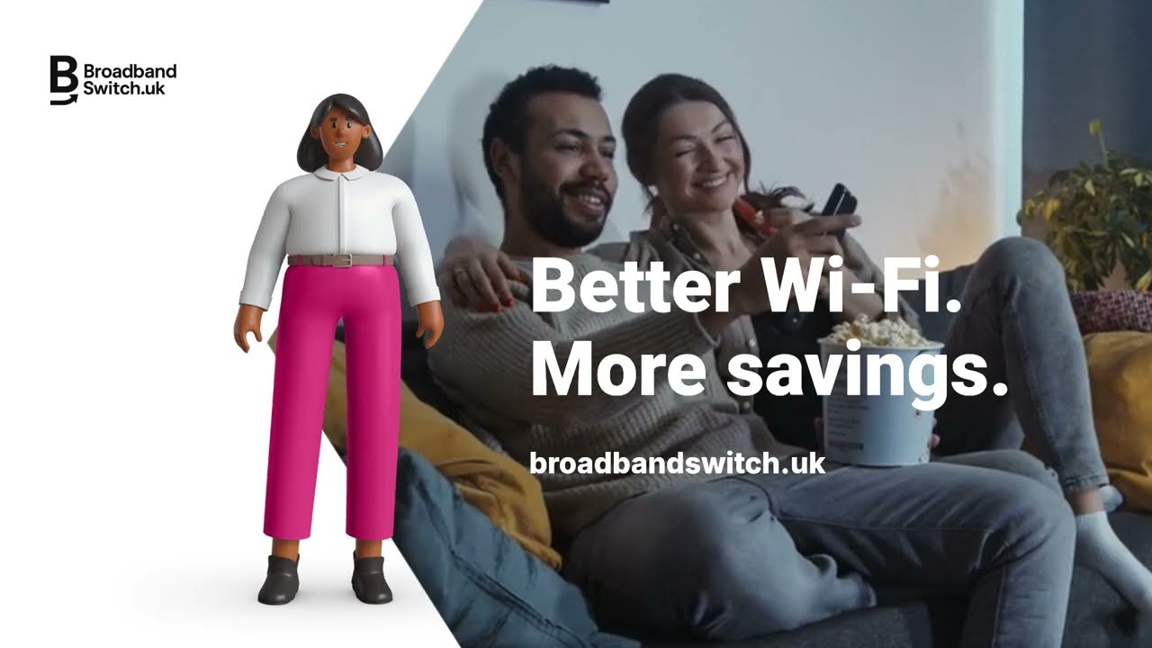 Preview frame of the BroadbandSwitch.uk explainer video: how to switch UK broadband and save money
