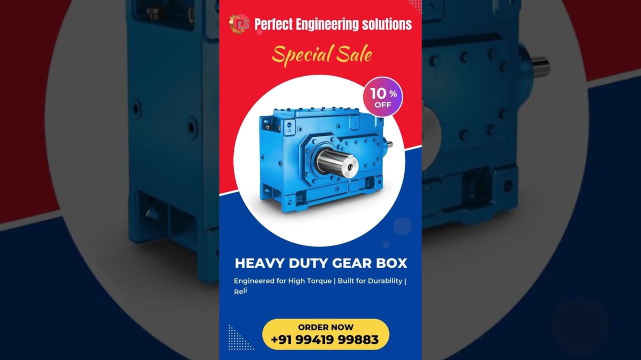 HEAVY DUTY GEAR BOX