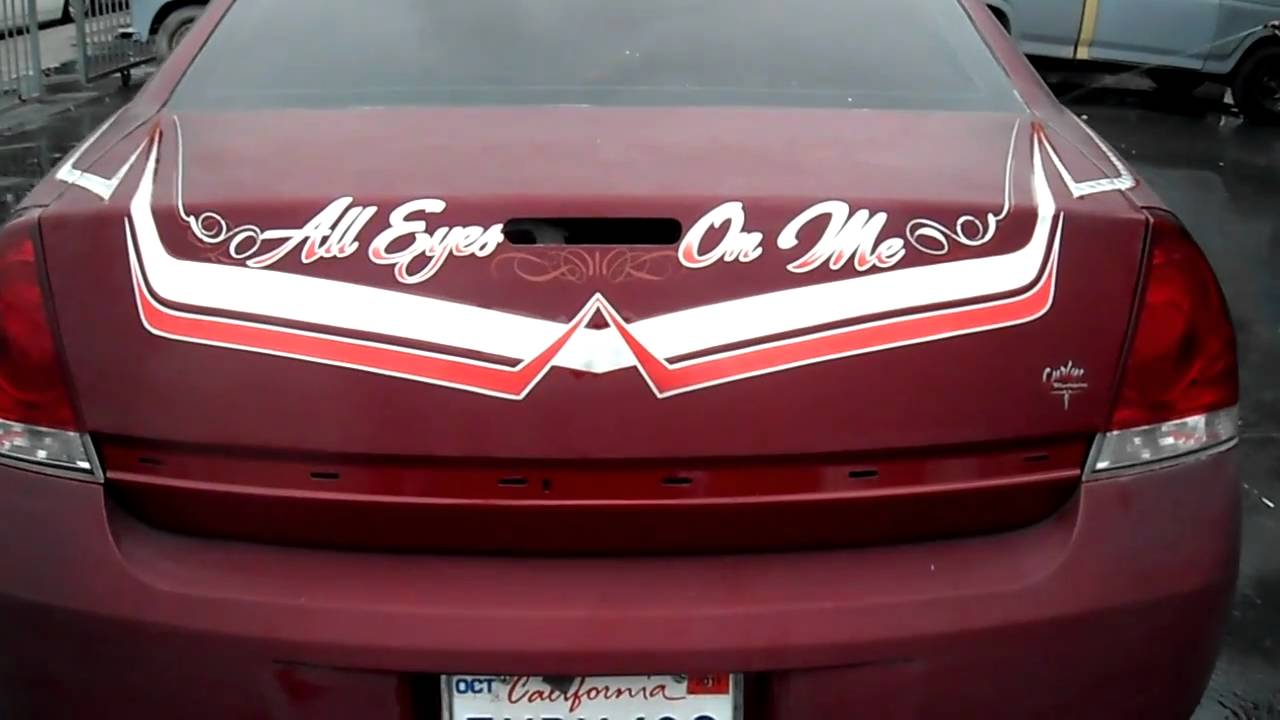 Curlys Pinstriping 07 Impala Royalty Car Club YouTube