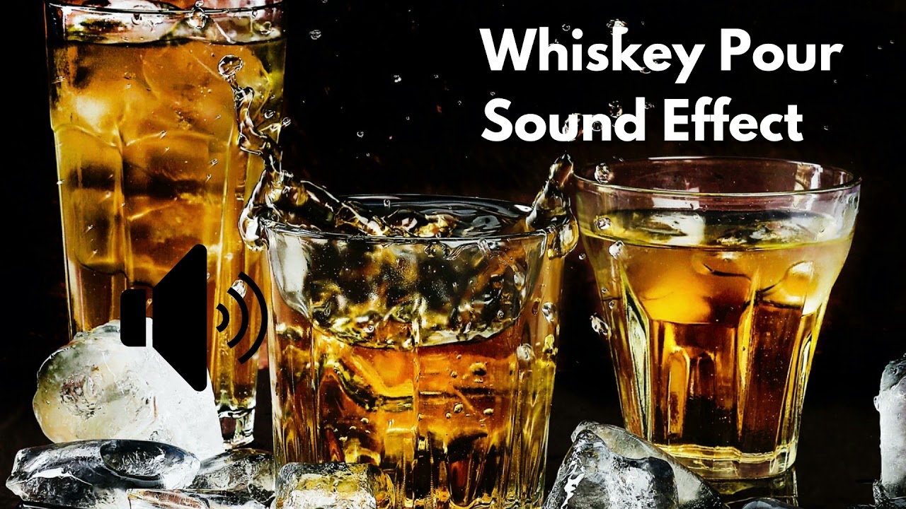 Whiskey Pouring, Water Pouring into glass, Satisfying Sound Effect YouTube