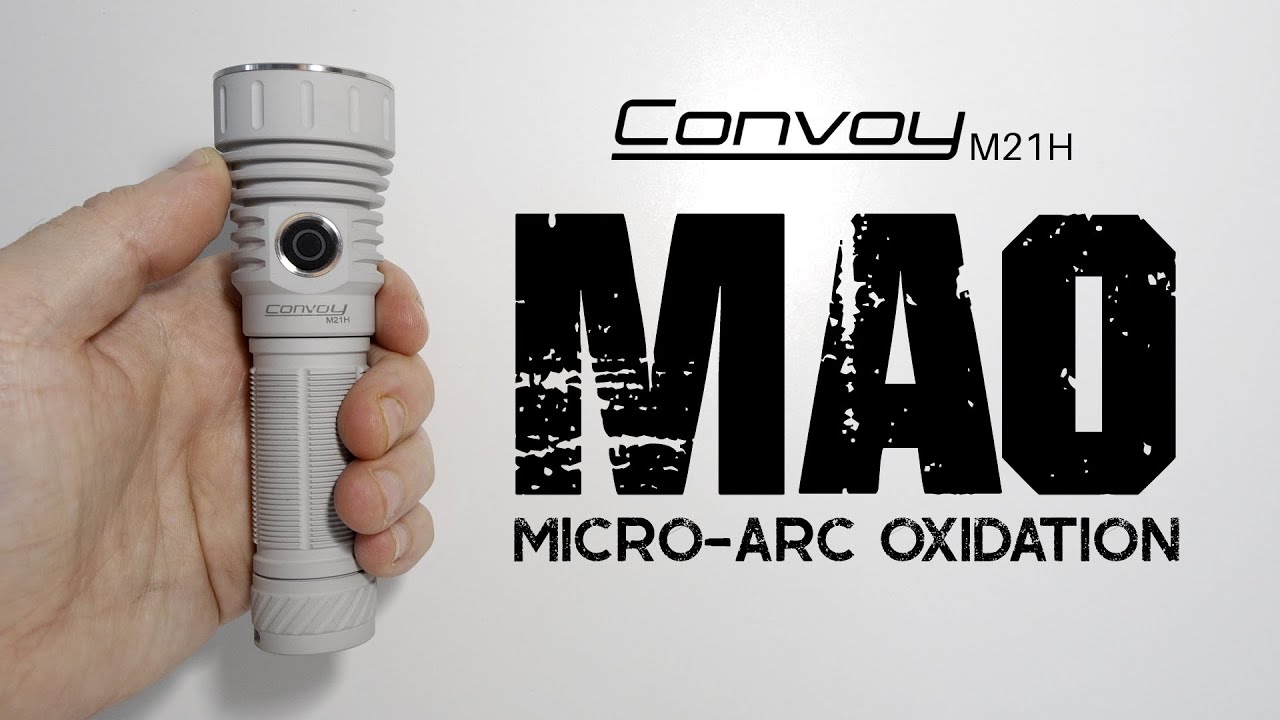 Convoy M21H - 4000 lumens Type-C rechargeable MAO flashlight