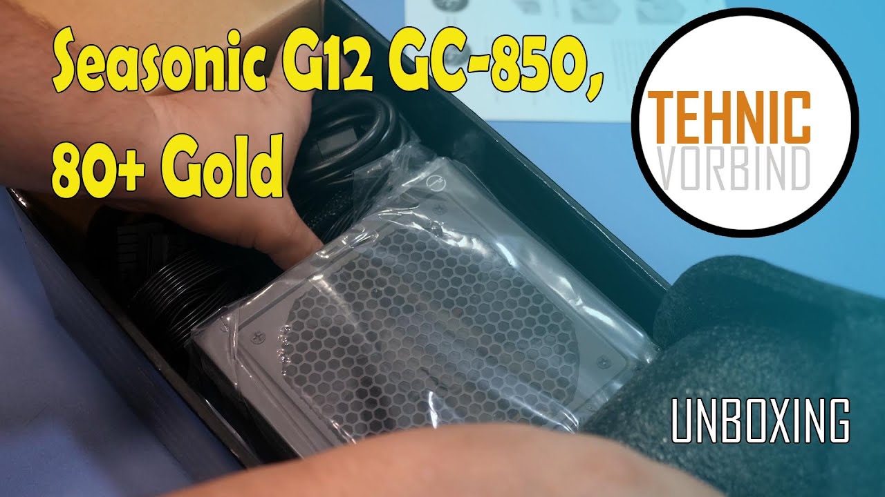 Seasonic G12 GM-850 850W 80 Plus Gold Semi Modular