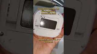 magnetic digital kitchen timer