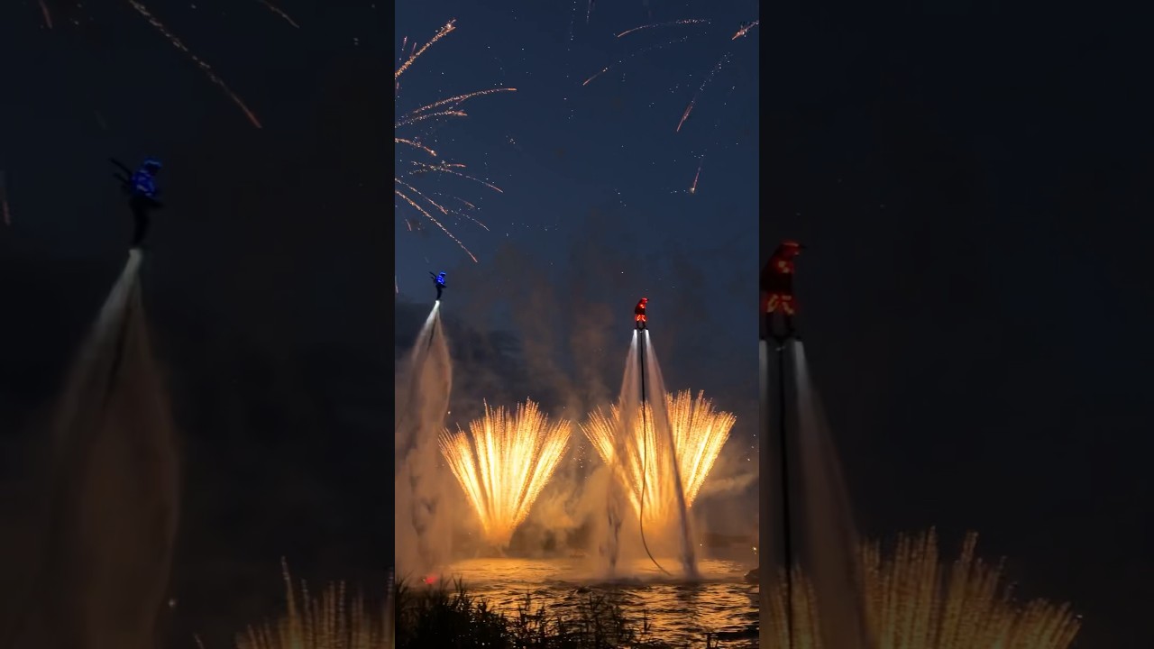 Flyboard Show - Летающие Люди 