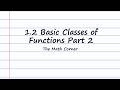 Polynomial Functions in a Nutshell (Calculus 1)