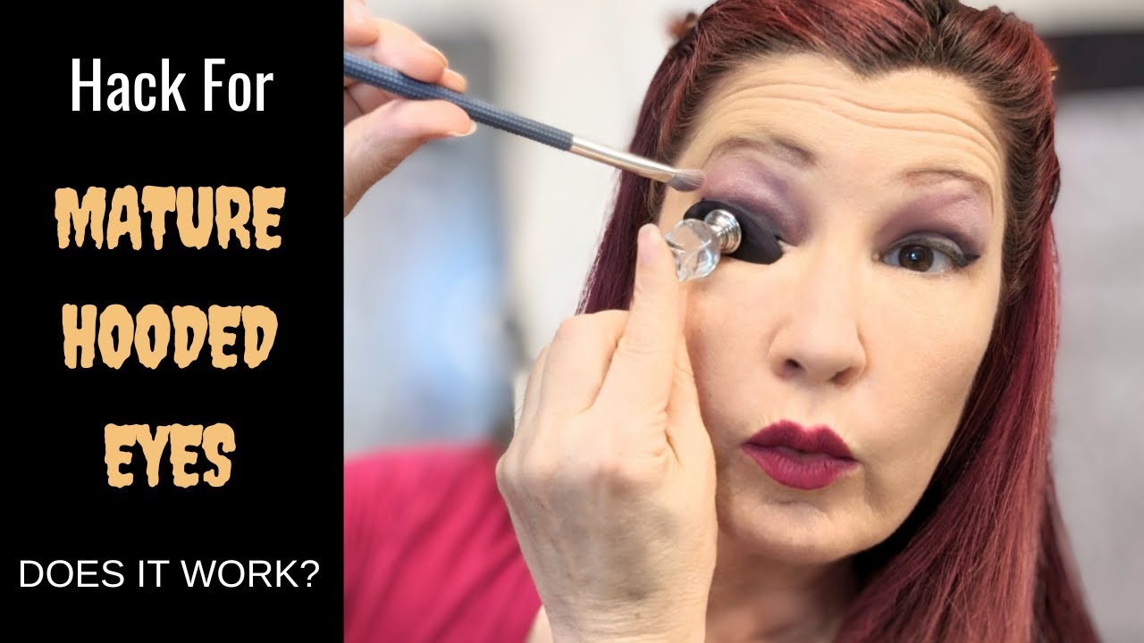 EYESHADOW STENCILS FOR MATURE HOODED EYES // Do They Really Work?