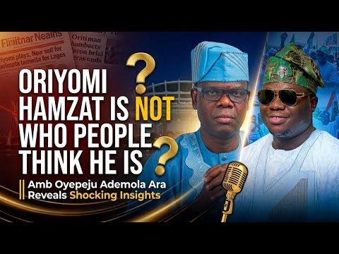 ORIYOMI HAMZAT IS NOT WHO PEOPLE THINK HE IS || Amb Oyepeju Ademola Ara Reveals Shocking Insights
