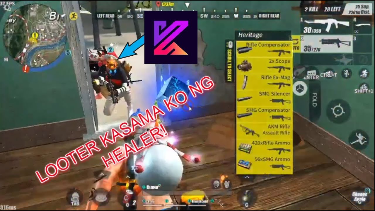 LOOTER KASAMA KO NG HEALER! FT.DreamBIG (Ros GamePlay)