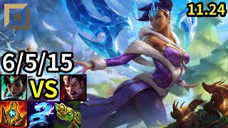 Karma Top vs Darius - KR Grandmaster | Patch 11.24