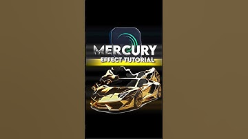 Mercury Effect Tutorial 🗿🤯#mercury #alightmotiontutorial #shorts