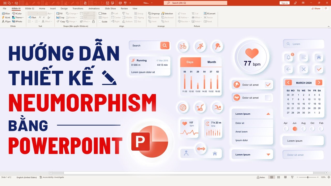 Hướng dẫn thiết kế Slide #Powerpoint hiện đại theo... - youtube