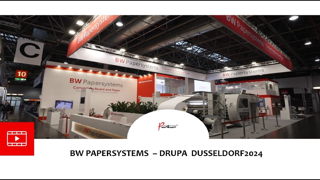 BW PAPER SYSTEM 412,5sqm +110sqm - DRUPA - DUSSELDORF 2024