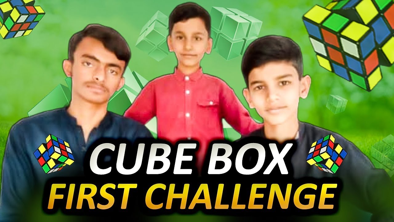 Cube box | First challenge video - YouTube