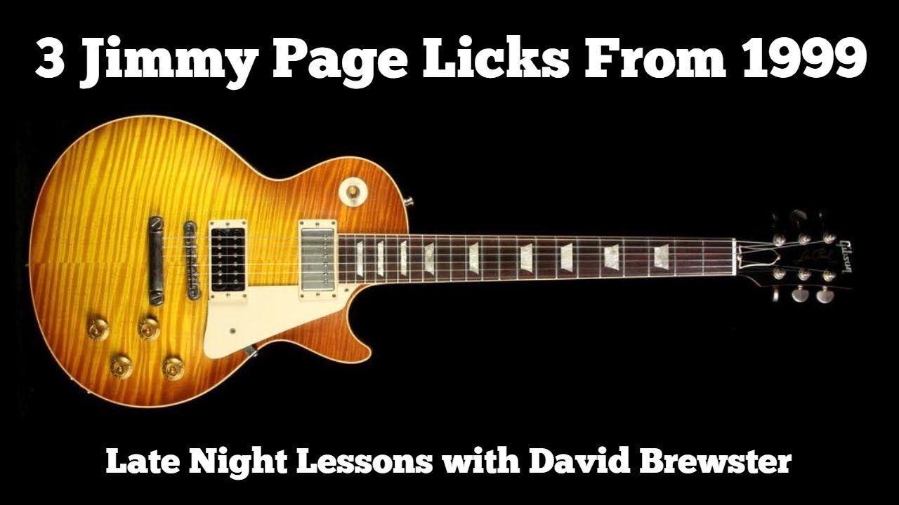 3 приема Джимми Пейджа из 1999 года