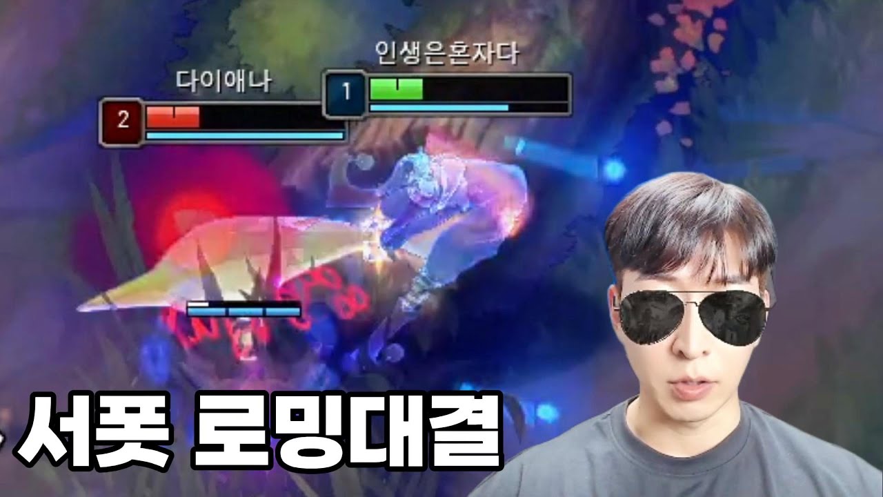 서폿끼리 미친 로밍 대결 ㅋㅋㅋ(서폿 샤코, 블리츠)