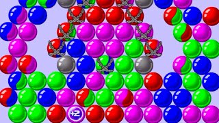 Bubble Shooter Gameplay | Bubble Shooter game level 124 | Bubble Shooter Android Gameplay New Update