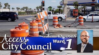 Access City Council Knudsen:  Road Construction In Downtown Las Vegas &amp; Safekey Is Hiring