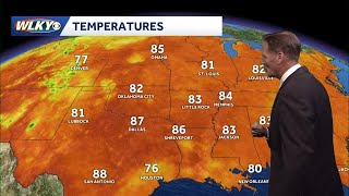 Our warm & dry weather pattern will continue.
