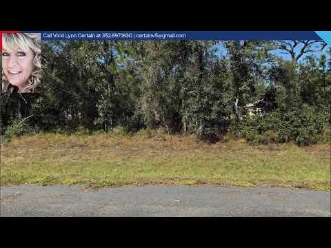 3671 W Galtonia Lane, Citrus Springs, FL home video tour