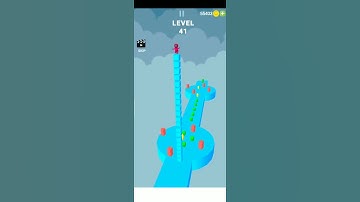 Cube stacker surfer 3d best Android and iOS gameplay level 41