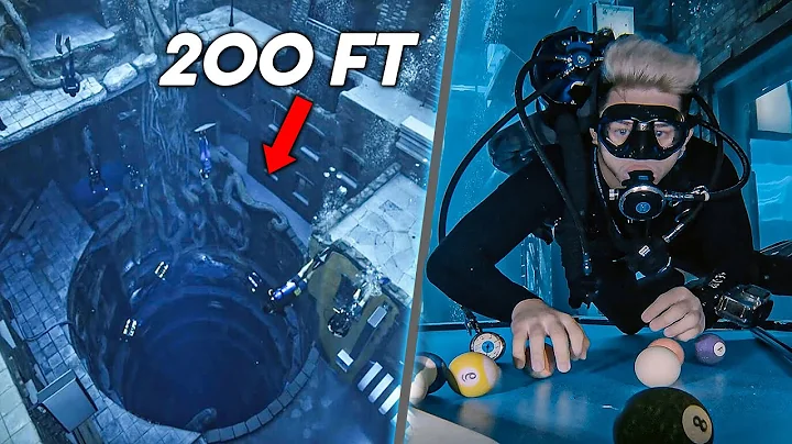 Exploring the Deepest Swimming Pool sa Buong Mundo - Deep Dive Dubai