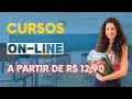 CURSOS ONLINE A PARTIR DE R$ 12,90 INSCREVA-SE JÁ. #cursosonline #cursosbaratos