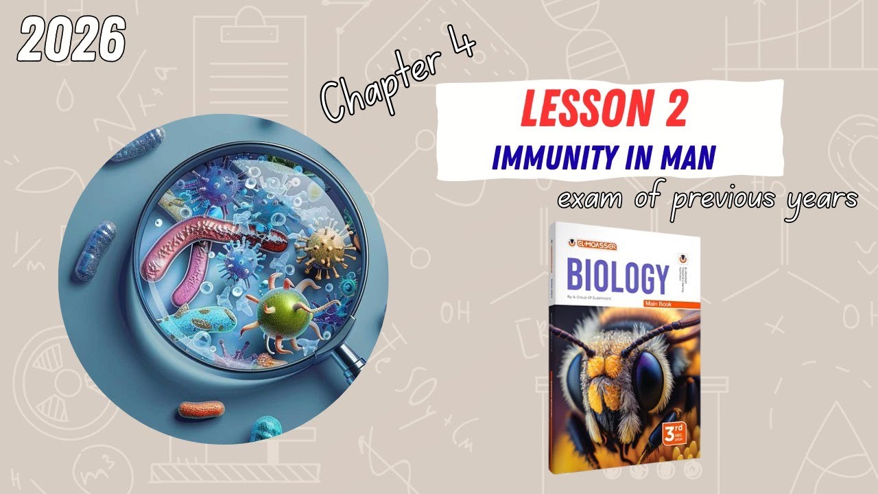 CHAPTER 4 | Lesson 2 | ELMOASSER | Immunity in man | questions of previous exams