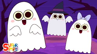 Five Little Ghosts | Halloween Song for Kids | Super Simple Songs screenshot 2