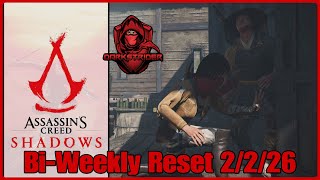 Assassin's Creed Shadows- Bi-Weekly Reset 2/2/26