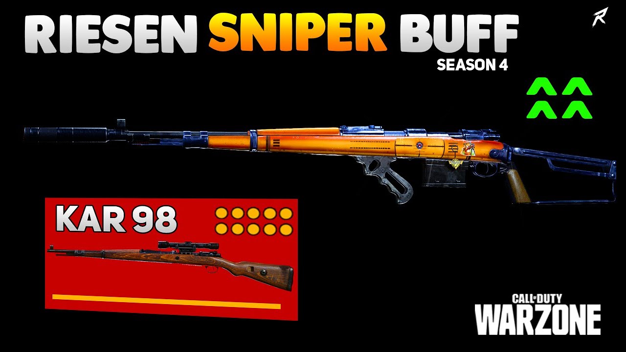 WARZONE-Mit DIESER Sniper kannst du wieder Quickscopen  | Sniper Buff  (Beste Kar98 Klasse Vanguard)