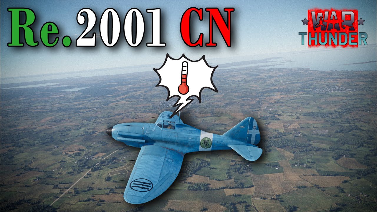 Re.2001 CN: Where Engine Temp Rises Faster Than Speed | Air Realistic