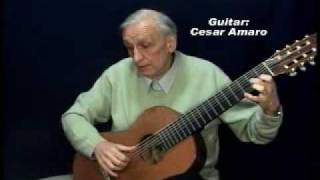Danse - Johan Antonin Logy - by Cesar Amaro (8 String guitar) Resimi