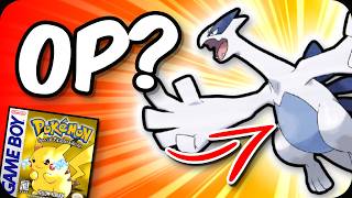 How OP would Lugia be in Pokemon Yellow?
