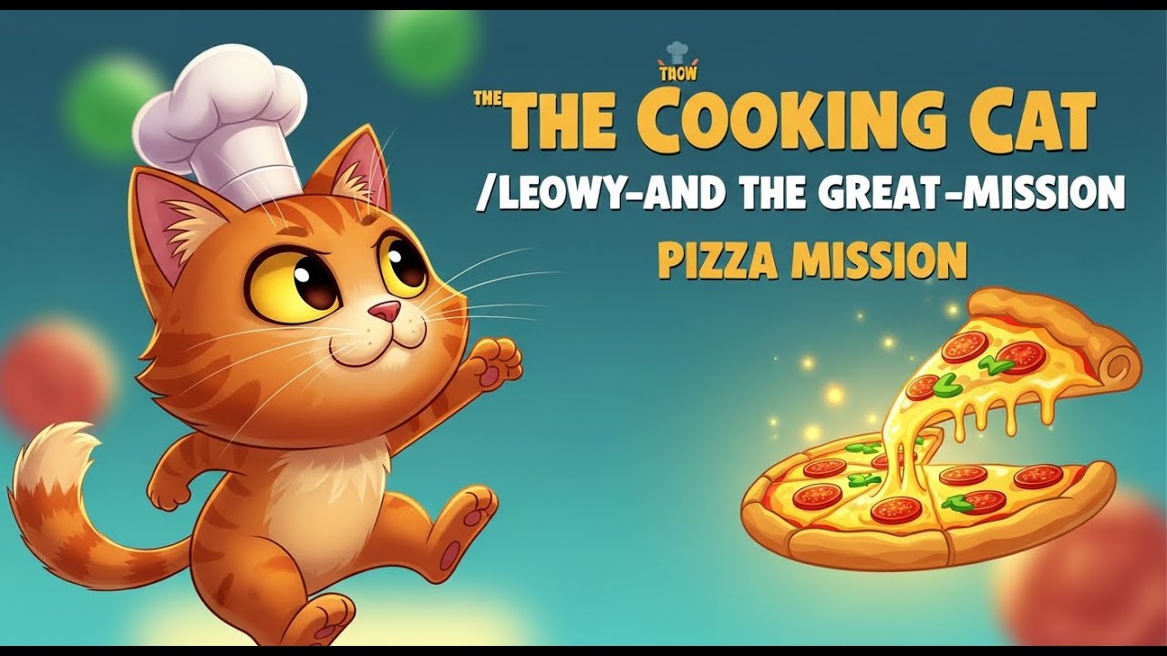 Leowy's Ultimate Pizza Quest: The Cooking Cat and His Great Pizza Mission