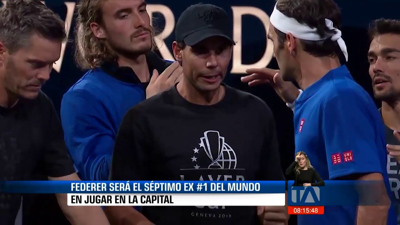 Roger Federer jugará en Quito farándula nacional
