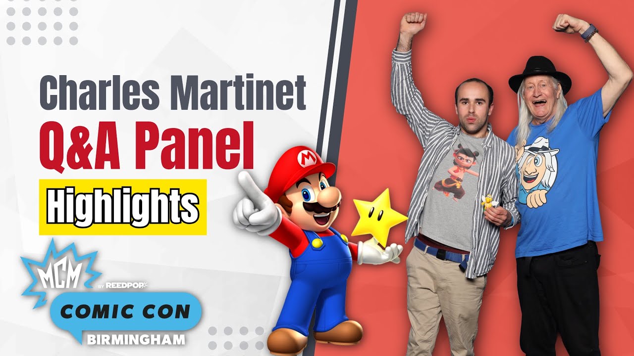 MCM Birmingham Comic Con (November 2025): Charles Martinet (Super Mario Q&A Panel) [Highlights]