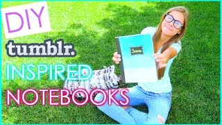 DIY Tumblr Inspired Notebooks