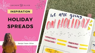 Travel Spreads To Help You Plan Your Next Adventure | Travel Bullet Journal Ideas