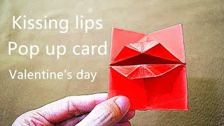 How to make a valentine's day pop up card--【实用篇】手工 | 情人节最特别的卡片 | DIY TUTORIAL