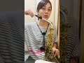 タンギング＝舌をリードから離す運動　舌突きになってませんか？ #サックス#サックス初心者 #sax #タンギング#saxophone #吹奏楽