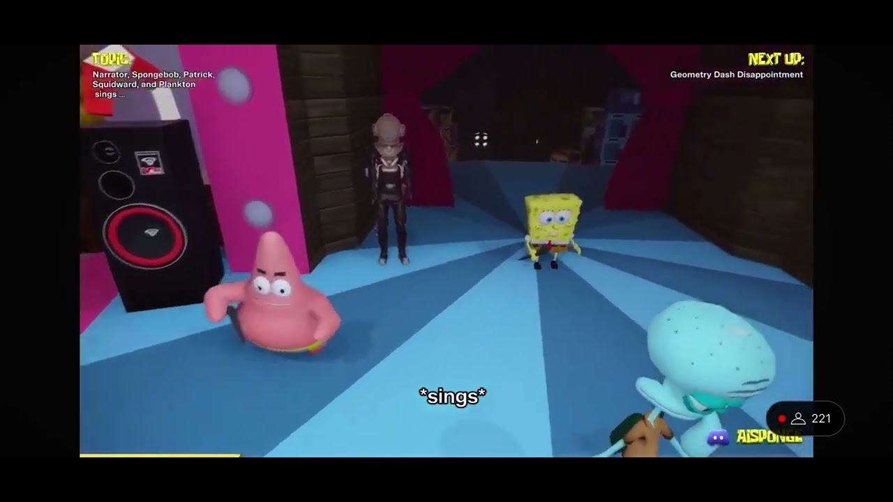 SpongeBob & Friends singing "Snake Eater (AI Cover)" | AI Sponge Rehydrated Clip