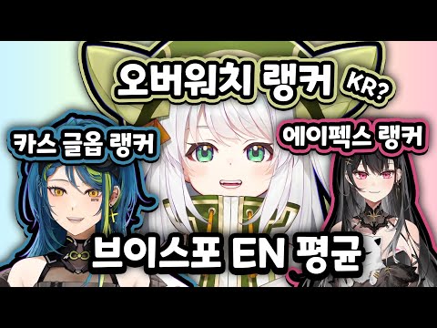 [ 브이스포 EN ] 브이스포 평균 올라가는 소리 / 레미아 아츠키 / 아리아 쿠로하 / 지라 지사키