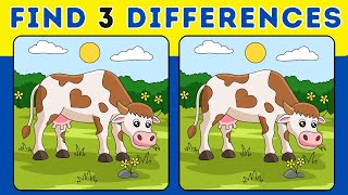 【Find & Spot 3 Difference. - HARD】Only GENIUSES can find all Difference