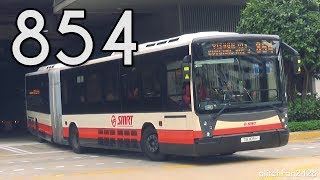 Smrt Retired Tib1105H On Service 854 - Rebuilt Mercedes O405G Hispano Habit